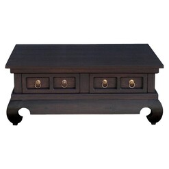 Picture of Candu Timber Coffee Table Mahogany Chocolate Kayu Estate