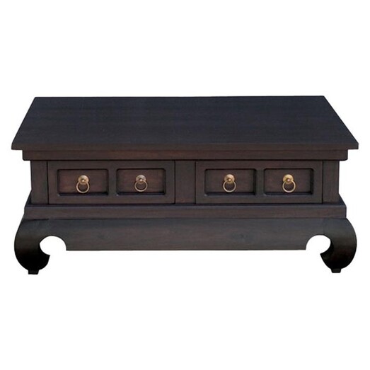 Picture of Candu Timber Coffee Table Mahogany Chocolate Kayu Estate