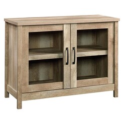 Picture of Cannery Bridge Display Cabinet Chipboard Lintel Oak U.S Designs