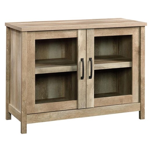 Picture of Cannery Bridge Display Cabinet Chipboard Lintel Oak U.S Designs