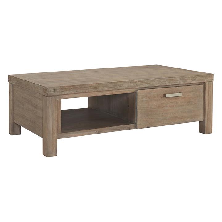 Picture of Canterbury Acacia Coffee Table Wood Lime Wash Jasper Home Living