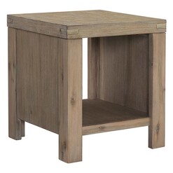 Picture of Canterbury Acacia Side Table Wood Lime Wash Jasper Home Living