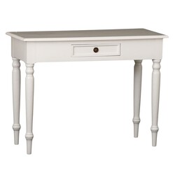 Picture of Carlisle Timber Console Table Mahogany White Kayu Estate