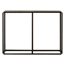 Picture of Carmela Reclaimed Elm Console Table Plywood Timber/Black Castle Road Interiors