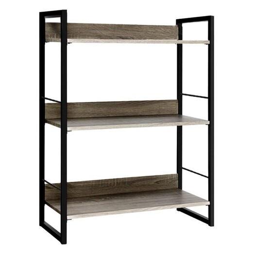 Picture of Carver 3-Shelf Display Unit MDF Walnut Resort Living