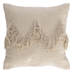 Picture of Catrinette Cotton Cushion in Beige by Vida & Co.