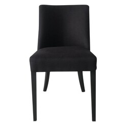 Picture of Catriona Dining Chair Fabric Black Dasch Design