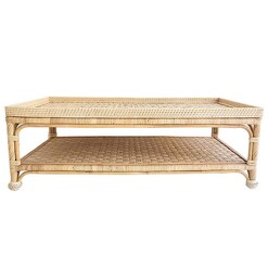 Picture of Cayman Rattan Coffee Table Natural Abide Interiors