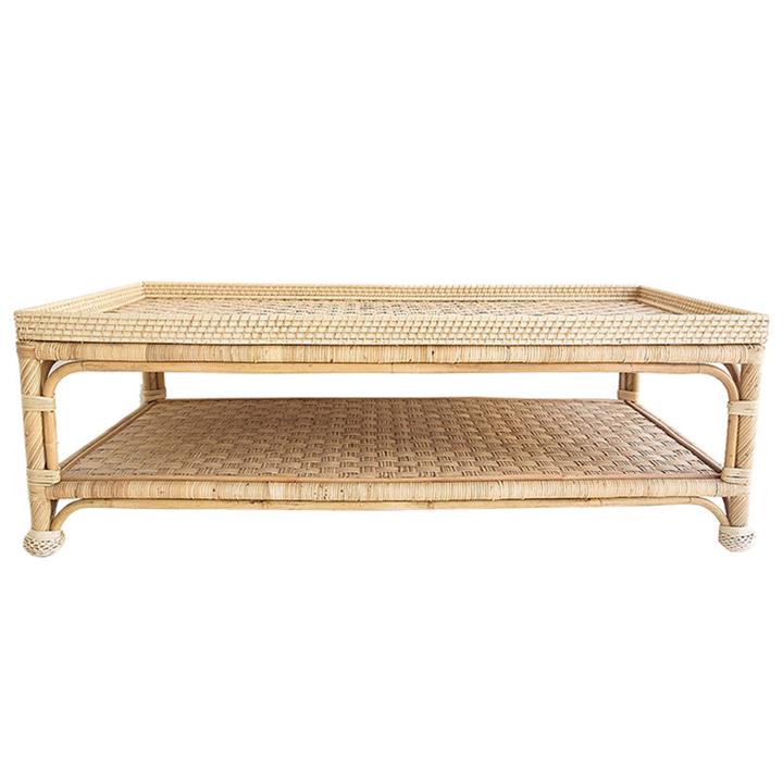 Picture of Cayman Rattan Coffee Table Natural Abide Interiors