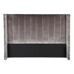 Picture of Central Park Bed Head, Velvet Charcoal CAFE Lighting & Living