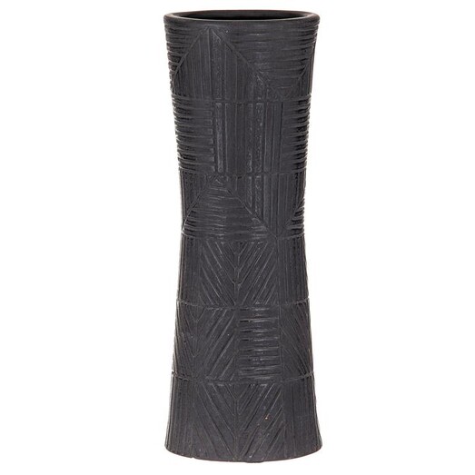 Picture of Ceto Tall Vessel in Black by Amalfi