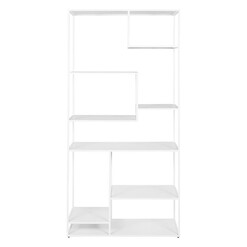 Picture of Chad Shelving Unit Steel Sand White Living by Design