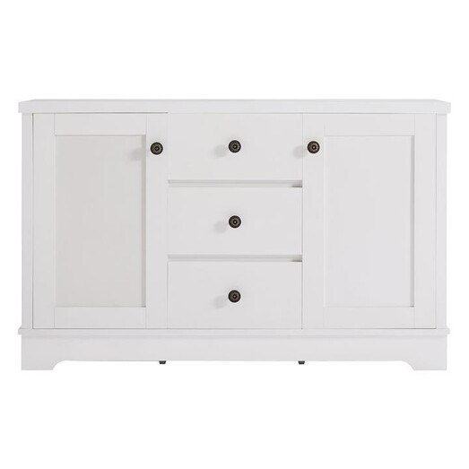 Picture of Chalamet 5-Nook Sideboard in White by E-living Picture of Chalamet 5-Nook Sideboard in White by E-living
