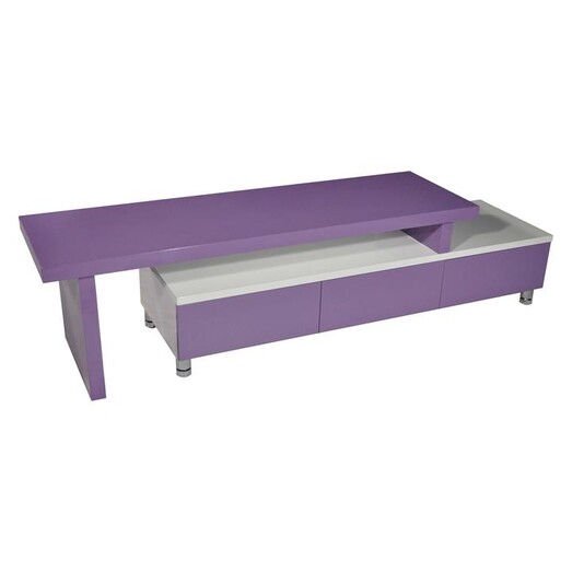 Picture of Charlene Purple & White Entertainment Unit MDF Purple/White Citron Life Picture of Charlene Purple & White Entertainment Unit MDF Purple/White Citron Life