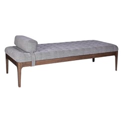 Picture of Charlestown Button Tufted Day Bed Linen Grey Alliance Furniture