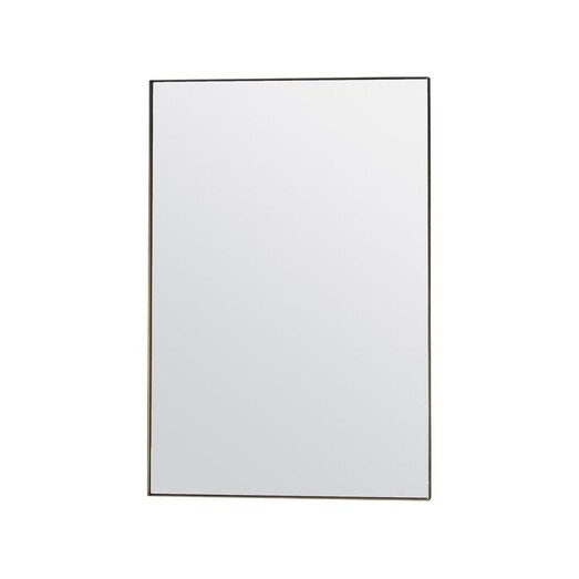 Picture of Charli Rectangular Mirror Glass Beige Castle Road Interiors
