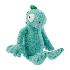 Picture of Charlie Chameleon Novelty Cushion in Green by Linen House Kids