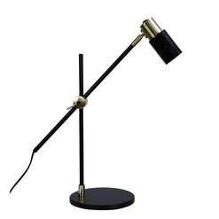 Picture of Charlie Desk Lamp in Brass by Stylux Lighting