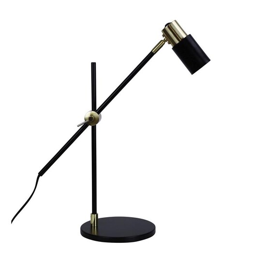 Picture of Charlie Desk Lamp in Brass by Stylux Lighting