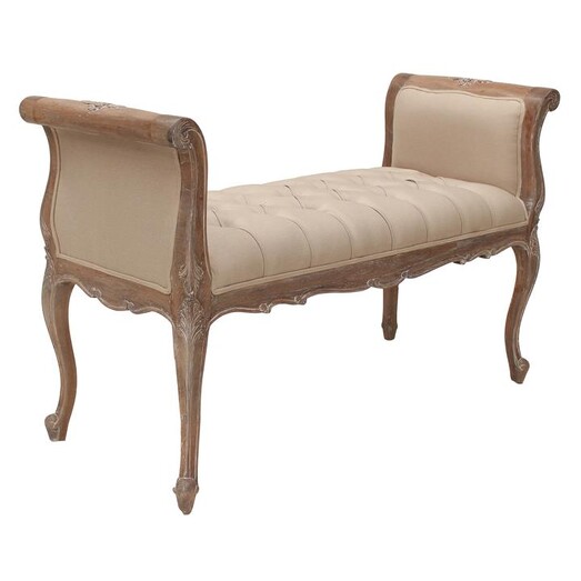 Picture of Chateaux 2 Seater Stool in Timber by Hudson Furniture