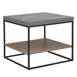 Picture of Chaundler Side Table MDF Natural/Black HEQS