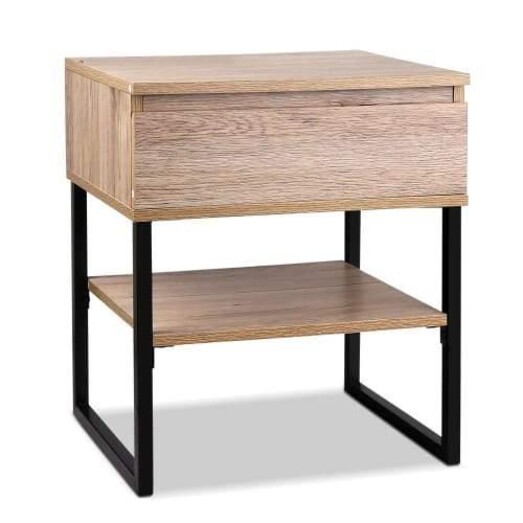 Picture of Chest Style Metal Bedside Table