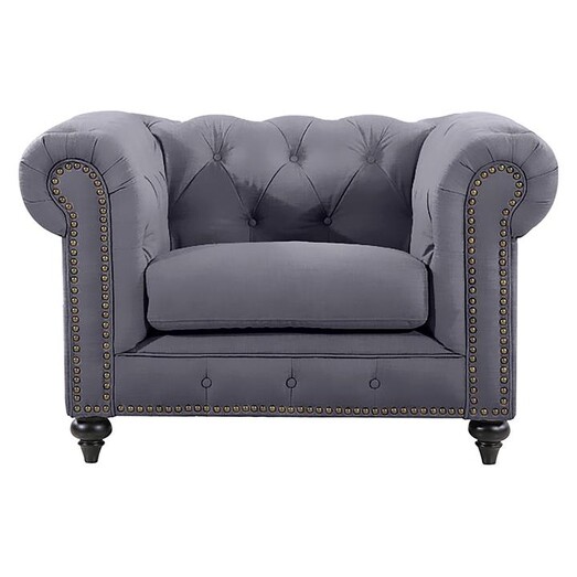Picture of Chesterfield Velvet Armchair Assorted Dover Mason