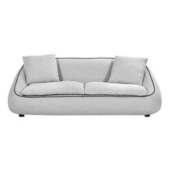 Picture of Chis 3 Seater Sofa in Light Grey by Vida & Co.