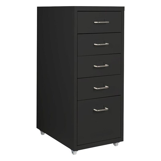 Picture of Christelle Metal Filing Cabinet Steel Assorted Levede