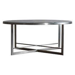 Picture of Citrin Coffee Table in Silver by Castle Road Interiors