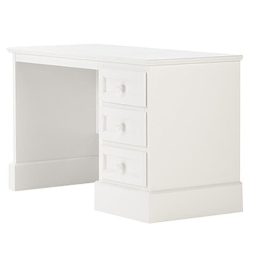 Picture of Classic Desk Wood White Bedtime Picture of Classic Desk Wood White Bedtime