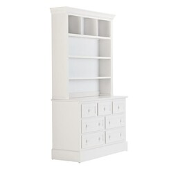 Picture of Classic Hutch, Large Wood White Bedtime