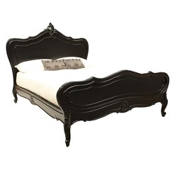 Picture of Classic Provence Bed, Black Wood Hudson Furniture