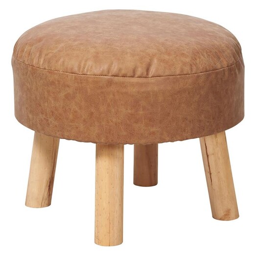Picture of Classic Stool, Faux Leather Tan Casa Uno