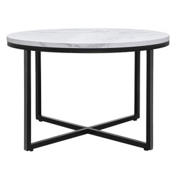 Picture of Clauss Coffee Table MDF Black/White Resort Living