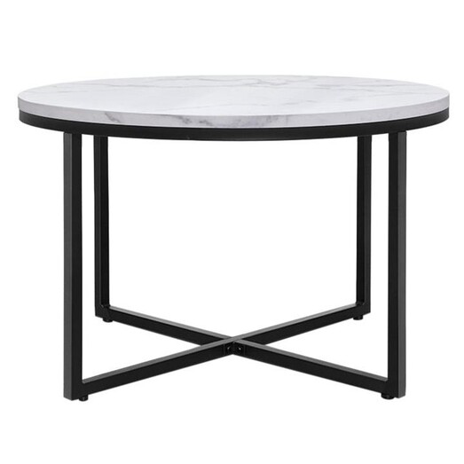 Picture of Clauss Coffee Table MDF Black/White Resort Living