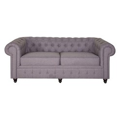 Picture of Cleo 3 Seater Upholstered Sofa Fabric Assorted Beaumont & Braddock