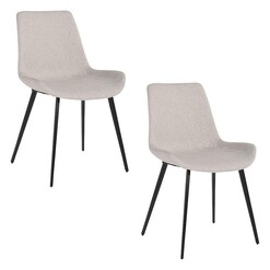 Picture of Cleo Set of 2 Upholstered Dining Chairs Fabric Assorted casabona