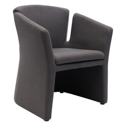 Picture of Clover Tub Chair, Charcoal Fabric Rapidline
