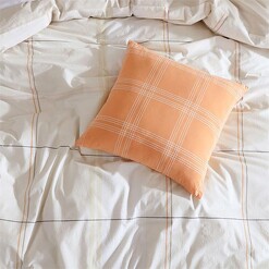 Picture of Cobain Cushion in Orange by Linen House