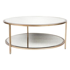 Picture of Cocktail Coffee Table, Gold Metal CAFE Lighting & Living