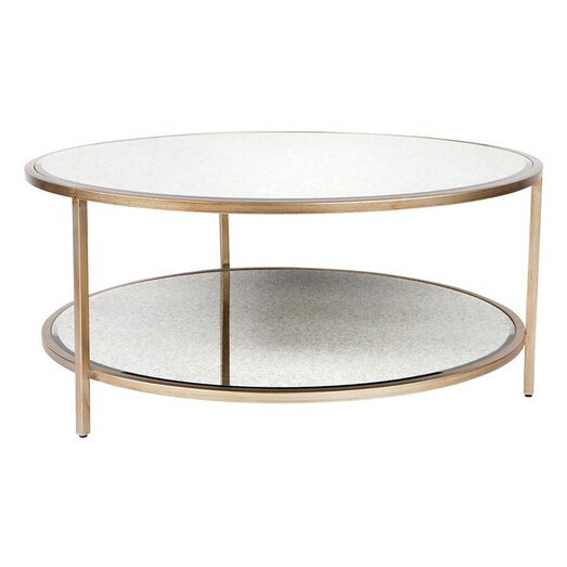 Picture of Cocktail Coffee Table, Gold Metal CAFE Lighting & Living