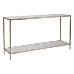 Picture of Cocktail Console Table, Gold Metal CAFE Lighting & Living
