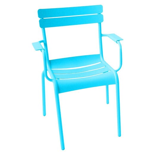 Picture of Coda Outdoor Chair Aluminium Blue Living by Design Picture of Coda Outdoor Chair Aluminium Blue Living by Design