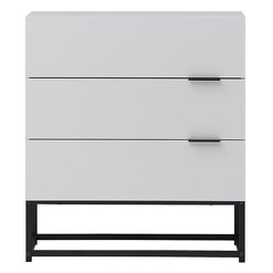 Picture of Cody Chest of 3 Drawers in White by U.S Designs