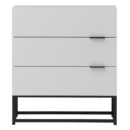 Picture of Cody Chest of 3 Drawers in White by U.S Designs Picture of Cody Chest of 3 Drawers in White by U.S Designs