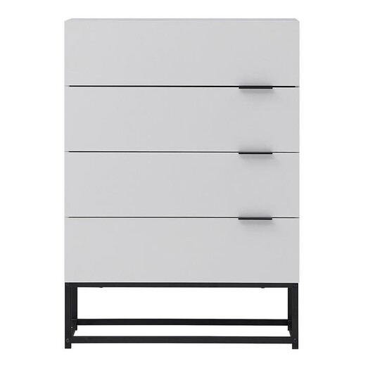 Picture of Cody Chest of 4 Drawers in White by U.S Designs Picture of Cody Chest of 4 Drawers in White by U.S Designs