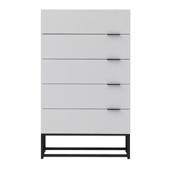 Picture of Cody Chest of 5 Drawers Chipboard Assorted U.S Designs