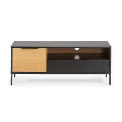 Picture of Collen TV Stand Cabinet Entertainment Unit - Black