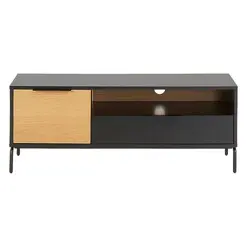 Picture of Collen Wooden Entertainment Unit MDF Black HOMESTAR